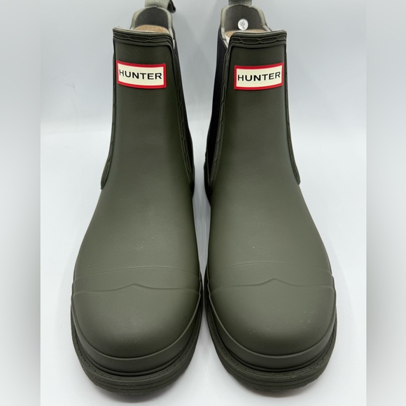 NEW Hunter Commando Chelsea Short Waterproof Rain Boot - Picture 7 of 7